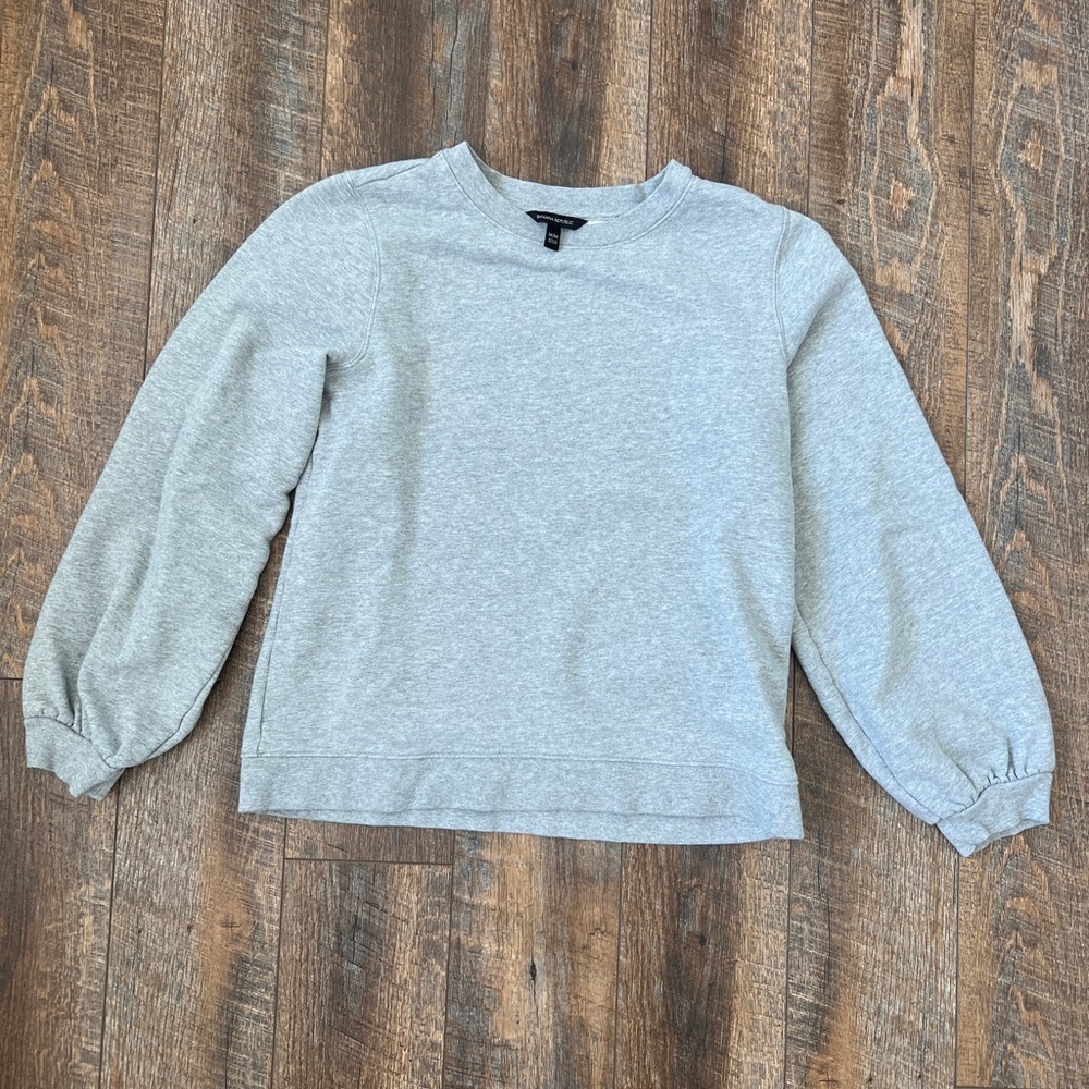 Banana Republic Heather Gray Pullover